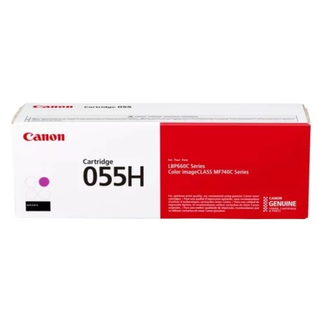 Toner Original Canon Magenta, CRG-055HM, pentru MF746|744|LBP664|663, 7.6K, incl.TV 0.8 RON, &quot;3018C002AA&quot;