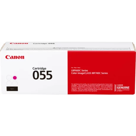 Toner Original Canon Magenta,CRG-055M, pentru  I-Sensys LBP-663|LBP-664|MF-742|MF-744|MF-746, 2.1K, incl.TV 0.8 RON, &quot;3014C002AA&quot;