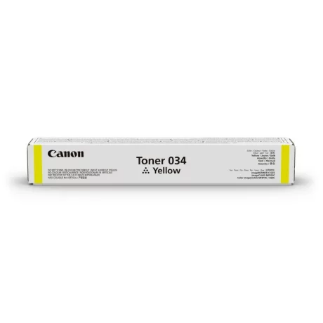 Toner Original Canon Yellow, 034Y, pentru IR C1225iF|C1225, 7.3K, incl.TV 0.8 RON, &quot;CF9451B001AA&quot;