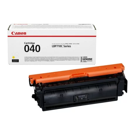 Toner Original Canon Yellow, CRG-040Y, pentru I-Sensys LBP710CX|LBP712CX, 5.4K, incl.TV 0.8 RON, &quot;CR0454C001AA&quot;