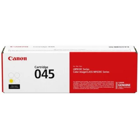 Toner Original Canon Yellow, CRG-045 Y, 1.3K, CR1239C002AA