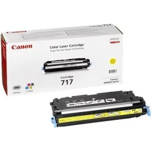 Toner Original Canon Yellow, CRG-717Y, pentru MF 8450, 4K, incl.TV 0.8 RON, &quot;CR2575B002AA&quot;