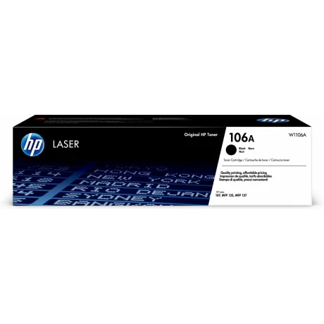 Cartus Toner Original HP Black, nr.106A,  1K