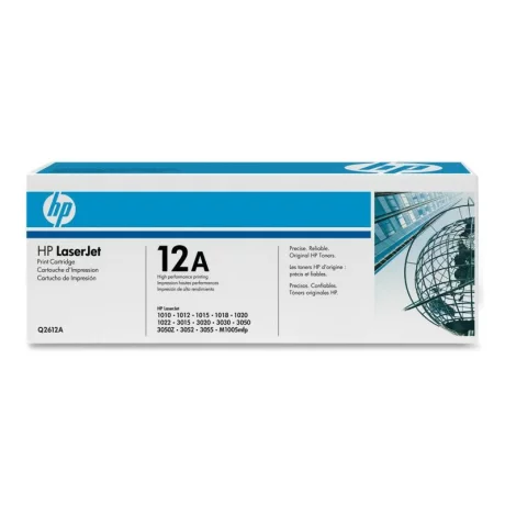 Cartus Toner Original HP Black, nr.12A,  2K