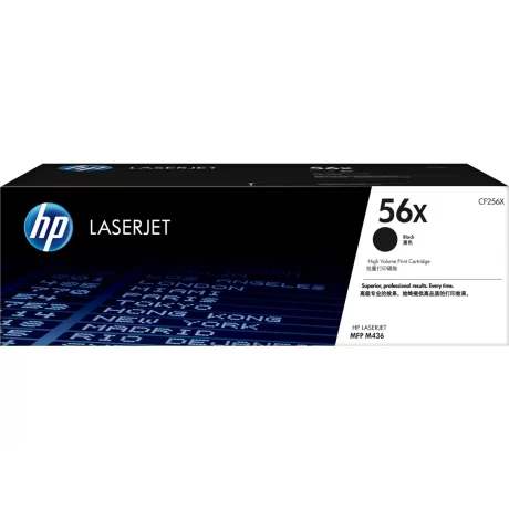 Toner Original HP black, nr.56X, pentru LJ Pro M436N, 12.7K, incl.TV 0.8 RON, &quot;CF256X&quot;