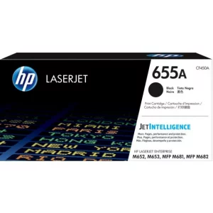 Toner Original HP Black, nr.655A, pentru M652|M653|M681|M682|, 12.5K, incl.TV 0.8 RON, &quot;CF450A&quot;