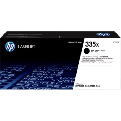 Toner Original HP Black,nr.335X, pentru LaserJet M438|M442|M443, 13.7K, incl.TV 0.8 RON, &quot;W1335X&quot;