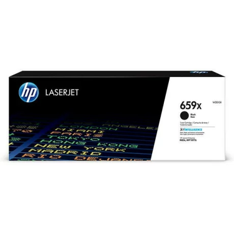 Toner Original HP Black,nr.659X, pentru Color LaserJet Enterprise M856|MFP M776 series, 34K, incl.TV 0.8 RON, &quot;W2010X&quot;