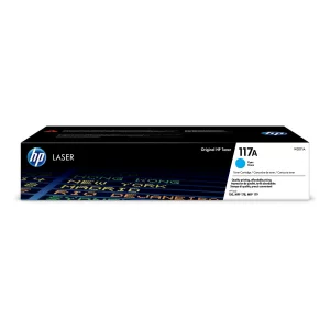 Toner Original HP Cyan, nr.117A, pentru Color Laser 150|MFP 178|179, 700, incl.TV 0.8 RON, &quot;W2071A&quot;