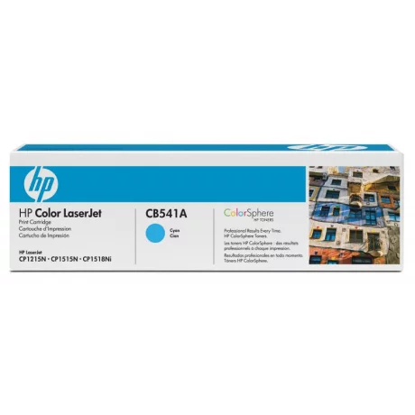 Toner Original HP Cyan, nr.125A, pentru Color LJ CM1312|Color LJ CM1312NFI|Color LJ CP1215|Color LJ CP1515N|Color LJ CP1518, 1.4K, incl.TV 0.8 RON, &quot;CB541A&quot;