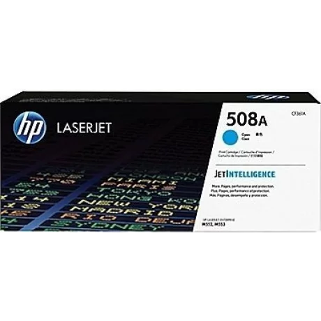 Toner Original HP Cyan, nr.508A, pentru LJ  M552DN|LJ  M553DN|LJ  M553N|LJ  M553X|LJ  M577C|LJ  M577DN|LJ  M577F, 5K, incl.TV 0.8 RON, &quot;CF361A&quot;