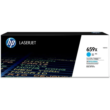 Toner Original HP Cyan,nr.659X, pentru Color LaserJet Enterprise M856|MFP M776 series, 29K, incl.TV 0.8 RON, &quot;W2011X&quot;