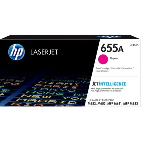 Toner Original HP Magenta, nr.655A, pentru M652|M653|M681|M682|, 10.5K, incl.TV 0.8 RON, &quot;CF453A&quot;