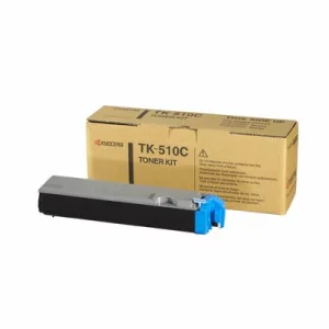 Toner Original Kyocera Cyan, TK-510C, pentru FS-C5020|C5025|C5030, 8K, incl.TV 0.8 RON, &quot;TK-510C&quot;