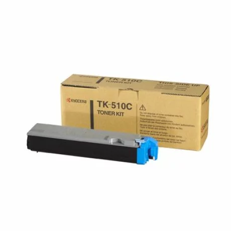Toner Original Kyocera Cyan, TK-510C, pentru FS-C5020|C5025|C5030, 8K, incl.TV 0.8 RON, &quot;TK-510C&quot;