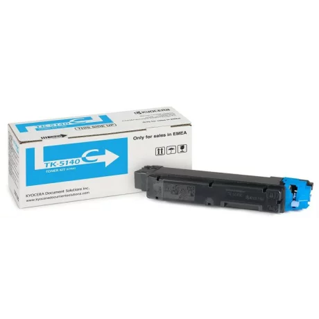 Toner Original Kyocera Cyan, TK-5140C, pentru P6130cdn|M6x30, 5K, incl.TV 0.8 RON, &quot;TK-5140C&quot;