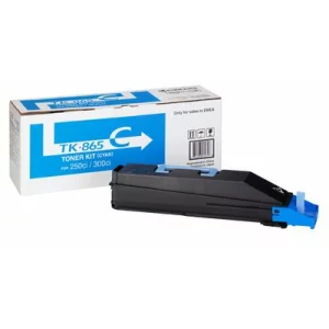 Toner Original Kyocera Cyan, TK-865C, pentru TASKalfa 250ci|300ci, 12K, incl.TV 0.8 RON, &quot;TK-865C&quot;