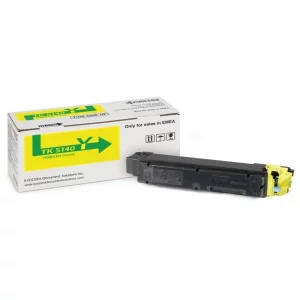 Toner Original Kyocera Yellow, TK-5140Y, pentru ECOSYS P6130|M6x30, 5K, incl.TV 0.8 RON, &quot;TK-5140Y&quot;