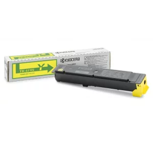 Toner Original Kyocera Yellow, TK-5195Y, pentru TaskAlpha 306|307|308, 7K, incl.TV 0.8 RON, &quot;TK-5195Y&quot;