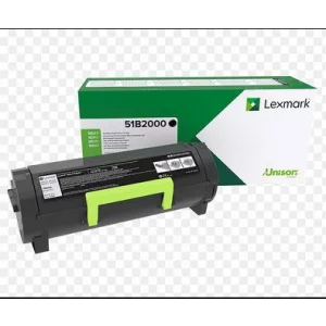 Cartus Toner Original Lexmark Black, 51B2000,  2.5K