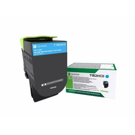 Toner Original Lexmark Black, 71B2HC0, pentru CS31x|41x|51x, 3.5K, incl.TV 0.8 RON, &quot;71B2HC0&quot;