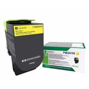 Toner Original Lexmark Black, 71B2HY0, pentru CS31x|41x|51x, 3.5K, incl.TV 0.8 RON, &quot;71B2HY0&quot;