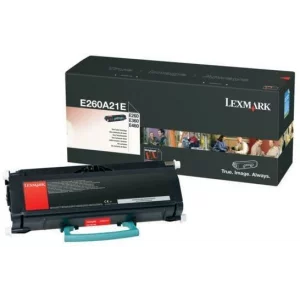 Toner Original Lexmark Black, E260A21E, pentru E260|E360|E460|E462, 3.5K, incl.TV 0.8 RON, &quot;E260A21E&quot;