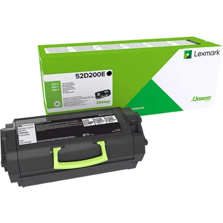 Toner Original Lexmark Black, nr.522, pentru MS810|MS811|MS812, 6K, incl.TV 0.8 RON, &quot;52D200E&quot;