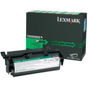 Toner Original Lexmark Black, T650H80G, pentru T650|T652|T654|T656|, 25K, incl.TV 0.8 RON, &quot;T650H80G&quot;