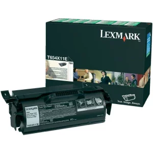 Toner Original Lexmark Black, T654X11E, pentru T650|T650DN|T650DTN|T650N|T652|T652DN|T652DTN|T652N|T654|T654DN|T654DTN|T654N|T656DNE, 36K, incl.TV 0.8 RON, &quot;T654X11E&quot;