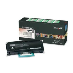 Toner Original Lexmark Black, X463X11G, pentru X463|X464|X466, 15K, incl.TV 0.8 RON, &quot;X463X11G&quot;