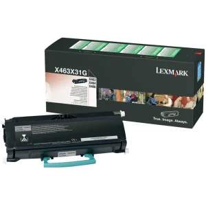 Toner Original Lexmark Black, X463X31G, pentru X463de|X464de|X466, 15K, incl.TV 0.8 RON, &quot;X463X31G&quot;