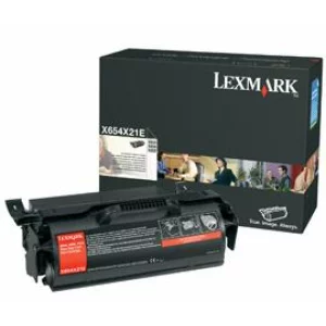 Toner Original Lexmark Black, X654X31E, pentru X654|X656|X658, 36K, incl.TV 0.8 RON, &quot;X654X31E&quot;
