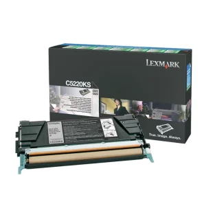 Toner Original Lexmark Black,C5220KS, pentru C522|C524|C530|C532|C534, 4K, incl.TV 0.8 RON, &quot;C5220KS&quot;