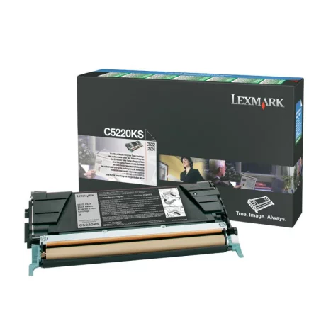 Toner Original Lexmark Black,C5220KS, pentru C522|C524|C530|C532|C534, 4K, incl.TV 0.8 RON, &quot;C5220KS&quot;