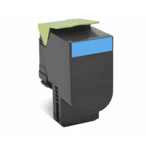 Toner Original Lexmark Cyan, 70C2HCE, pentru CS310|CS410|CS510, 3k, incl.TV 0.8 RON, &quot;70C2HCE&quot;