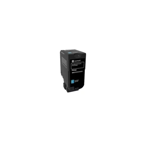 Toner Original Lexmark Cyan, 74C2HCE, pentru CS725, 12K, incl.TV 0.8 RON, &quot;74C2HCE&quot;