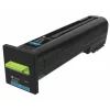 Toner Original Lexmark Cyan, 82K2HCE, pentru CS820|CX820|CX825|CX860, 17K, incl.TV 0.8 RON, &quot;82K2HCE&quot;