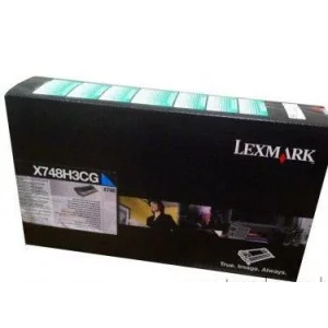 Cartus Toner Original Lexmark Cyan, X748H3CG,  1K