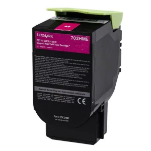 Toner Original Lexmark Magenta, 70C2HME, pentru CS310|CS410, 3K, incl.TV 0.8 RON, &quot;70C2HME&quot;