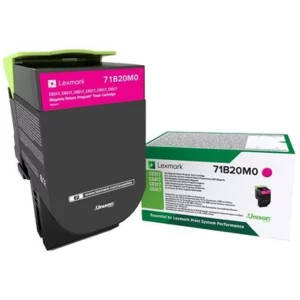 Toner Original Lexmark Magenta, 71B20M0, pentru CS31x|41x|51x, 2.5K, incl.TV 0.8 RON, &quot;71B20M0&quot;