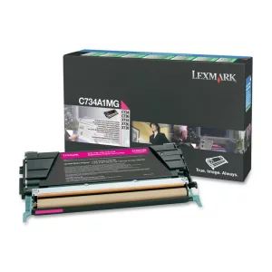 Toner Original Lexmark Magenta, C734A1MG, pentru C734DN|C734DTN|C734DW|C734N|C736DN|C736DTN|C736N|X734DE|X736DE|X738DE|X738DTE, 6K, incl.TV 0.8 RON, &quot;C734A1MG&quot;