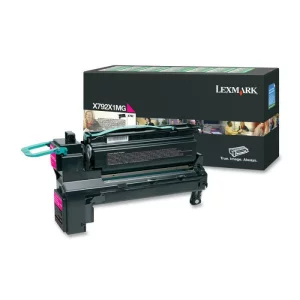 Toner Original Lexmark Magenta, X792X1MG, pentru X792 Series, 20K, incl.TV 0.8 RON, &quot;X792X1MG&quot;