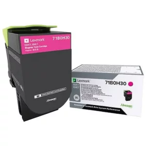 Toner Original Lexmark Magenta,71B0H30, pentru CS417|CX417, 3.5K, incl.TV 0.8 RON, &quot;71B0H30&quot;