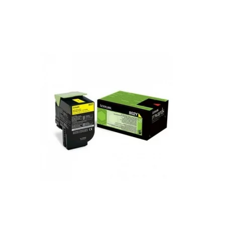 Toner Original Lexmark Yellow, 80C20YE, pentru CX310|CX410|CX510, 1K, incl.TV 0.8 RON, &quot;80C20YE&quot;