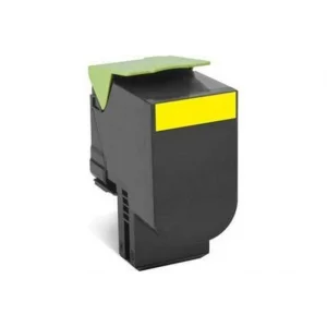 Toner Original Lexmark Yellow, 80C2HYE, pentru CX410|CX510, 3K, incl.TV 0.8 RON, &quot;80C2HYE&quot;