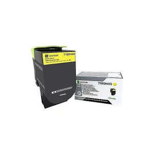 Toner Original Lexmark Yellow,71B0H40, pentru CS417|CX417, 3.5K, incl.TV 0.8 RON, &quot;71B0H40&quot;