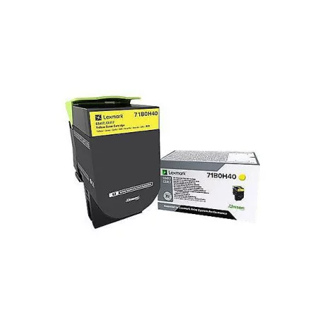 Toner Original Lexmark Yellow,71B0H40, pentru CS417|CX417, 3.5K, incl.TV 0.8 RON, &quot;71B0H40&quot;