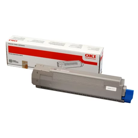 Toner Original Oki Black, 44643004, pentru C801DN|C801N, 7K, incl.TV 0 RON, &quot;44643004&quot;