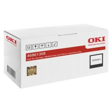 Toner Original Oki Black,46861308, pentru C834|C844, 10K, incl.TV 0 RON, &quot;46861308&quot;